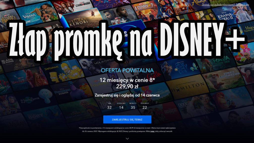 Disney+ dostępny w Polsce