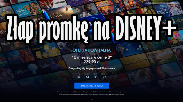 Disney+ dostępny w Polsce